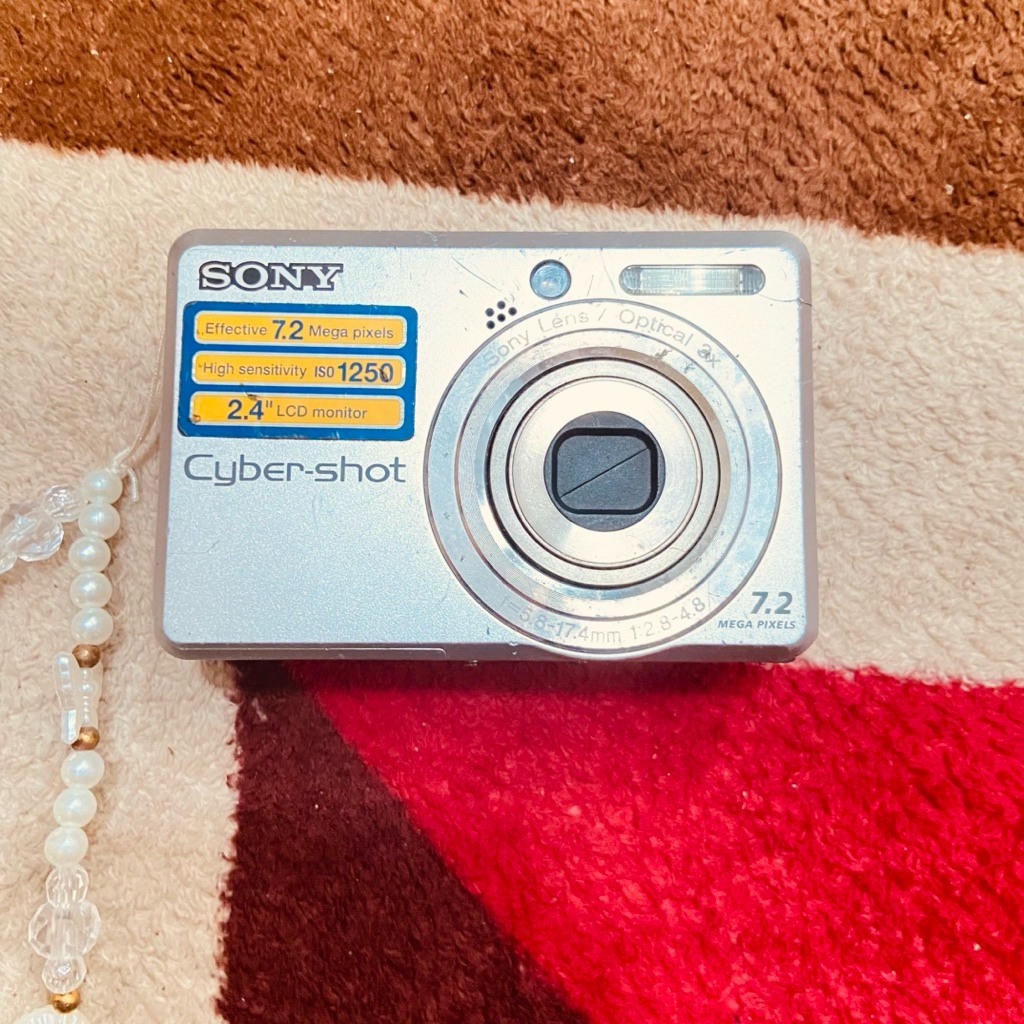 KAMERA DIGICAM SONY S730 SILVER NORMAL SECOND GARANSI