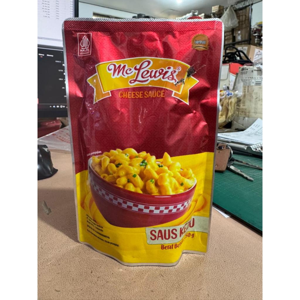 Mc Lewis Cheese Sauce / Saus Keju Mc Lewis - 250 Gram