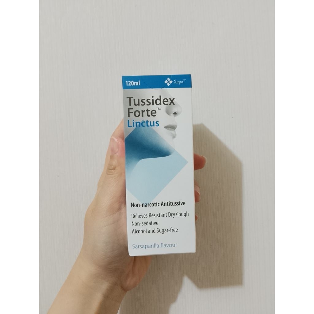 Tussidex forte Linctus obat batuk original Malaysia isi 120ml