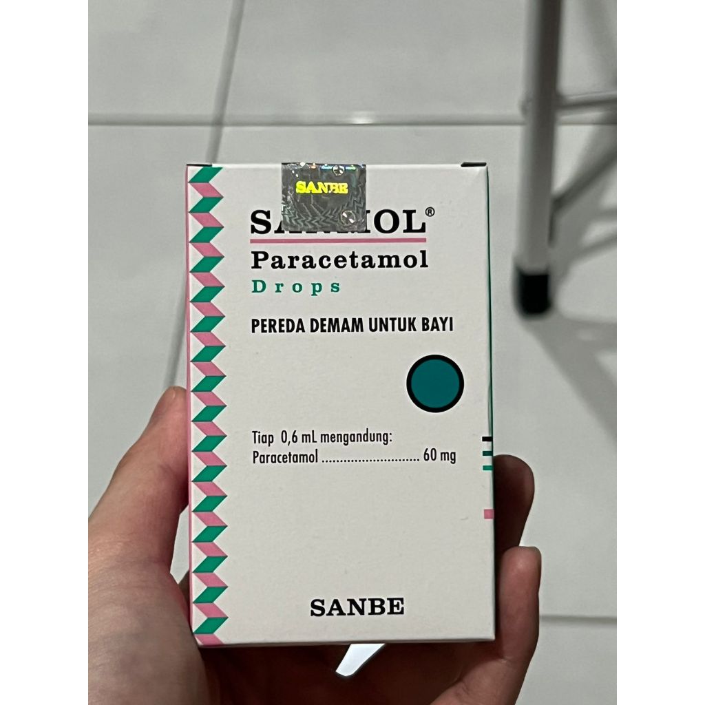 Sanmol Drops 15 ml Untuk Bayi