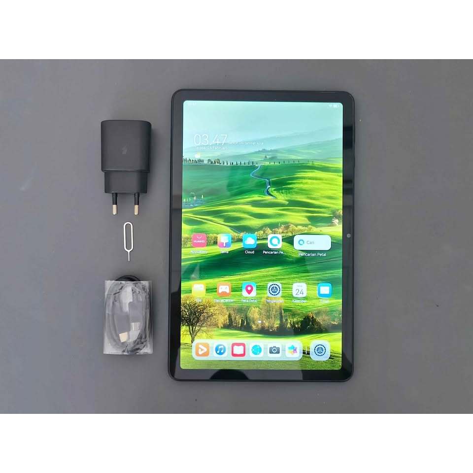 Tablet Huawei MatePad SE 10.4 2022 RAM 4/64 Mulus Terawat Bonus Case Kulit + Charger Olike Tab Murah