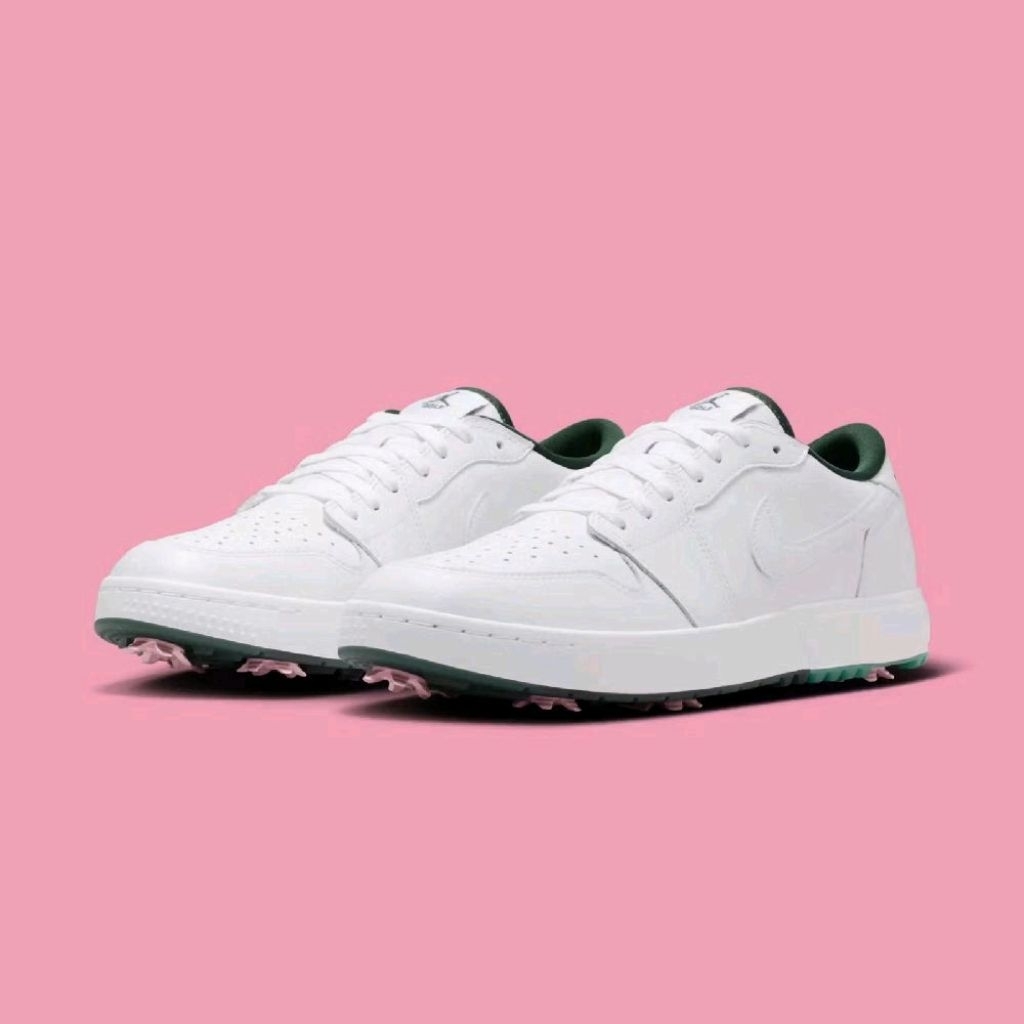 Sepatu Golf Nike Air Jordan 1 White Ivory Original