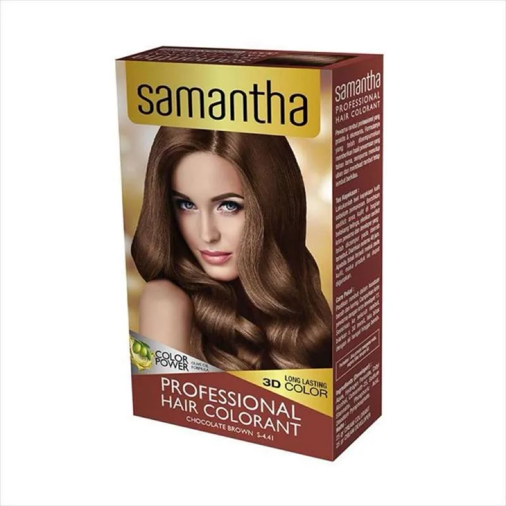 25gr Samantha Pewarna Rambut Profesional dengan Hasil Warnanya yang Tahan Lama