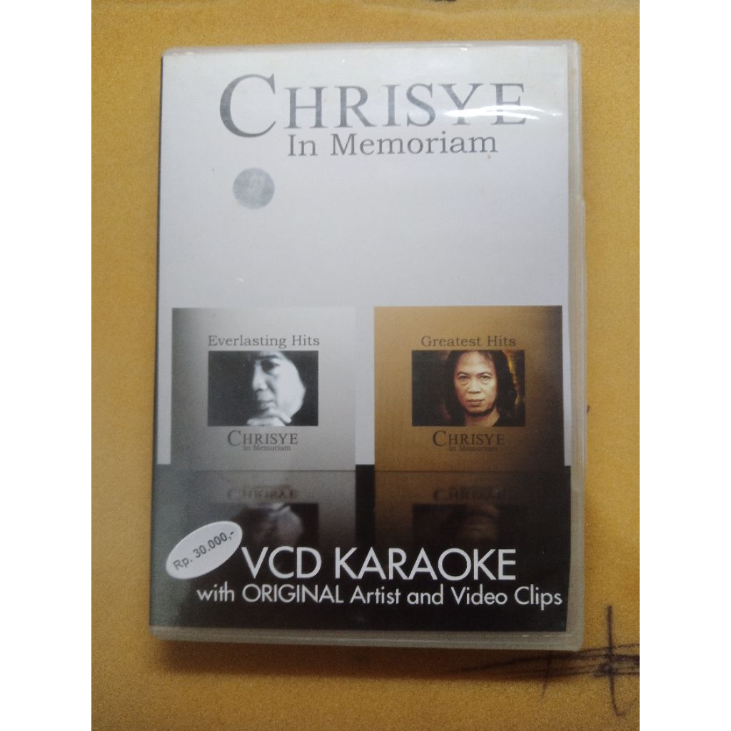 Chrisye in memoriam. VCD Karaoke