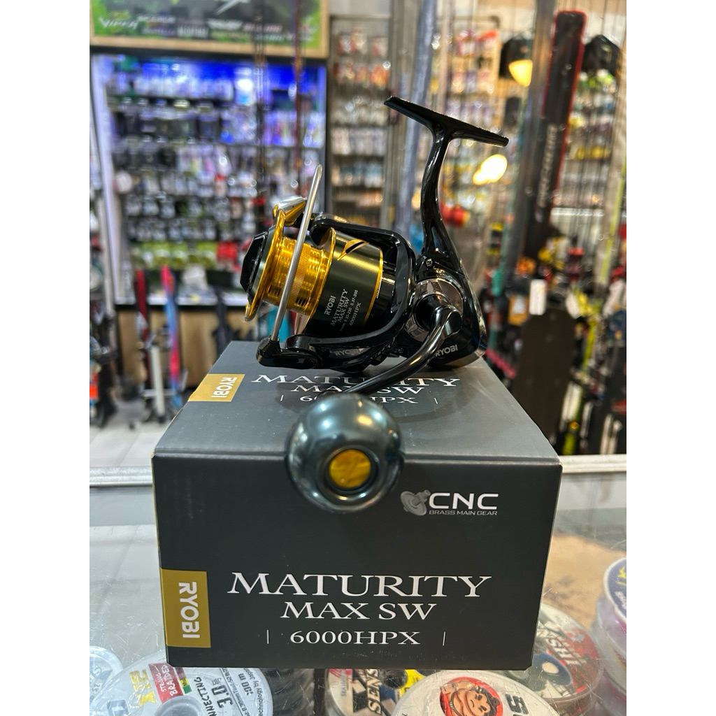 reel RYOBI maturity max SW terbaru 5000,6000,8000