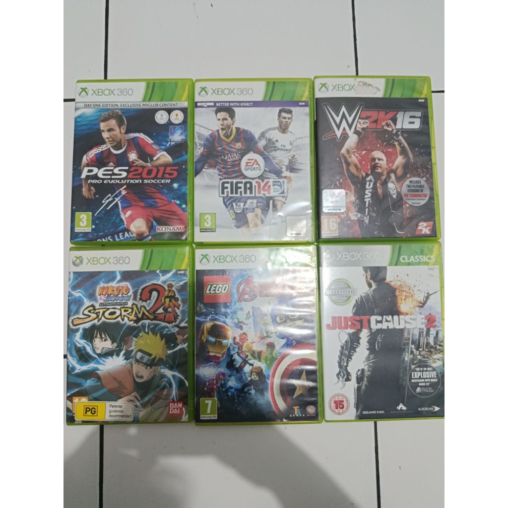 kaset CD Xbox 360 original