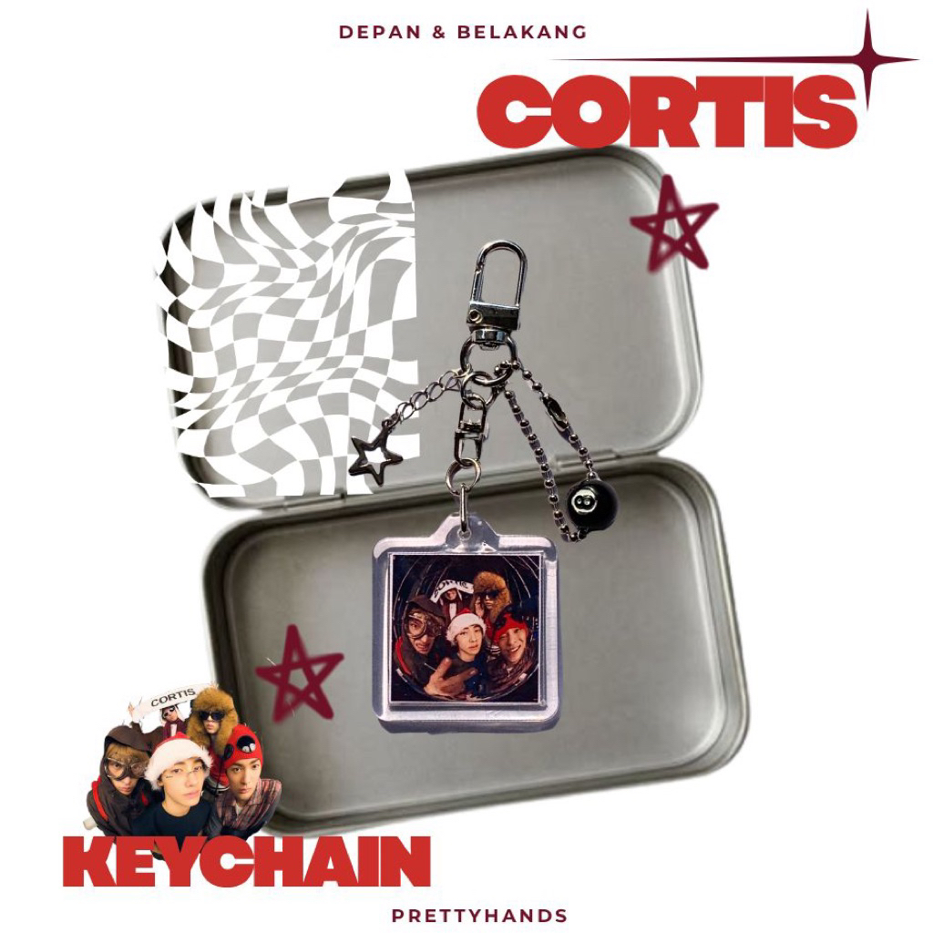 Cortis | Keychain CORTIS Kpop | Gantungan Kunci Cortis | Keychain Cortis | Gantungan Akrilik | Keych
