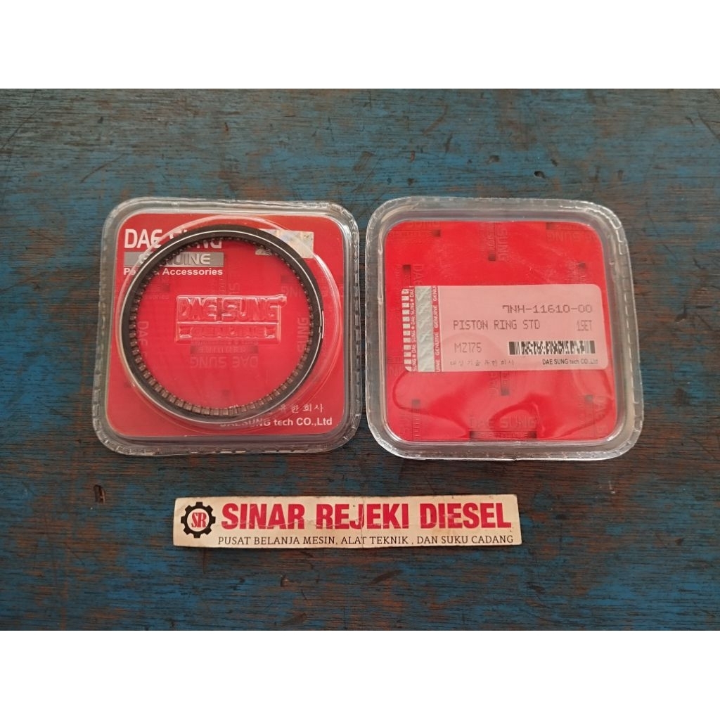 Piston Ring Per Seker Ring Piston Mesin Yamaha MZ175 MZ 175 std standar Daesung