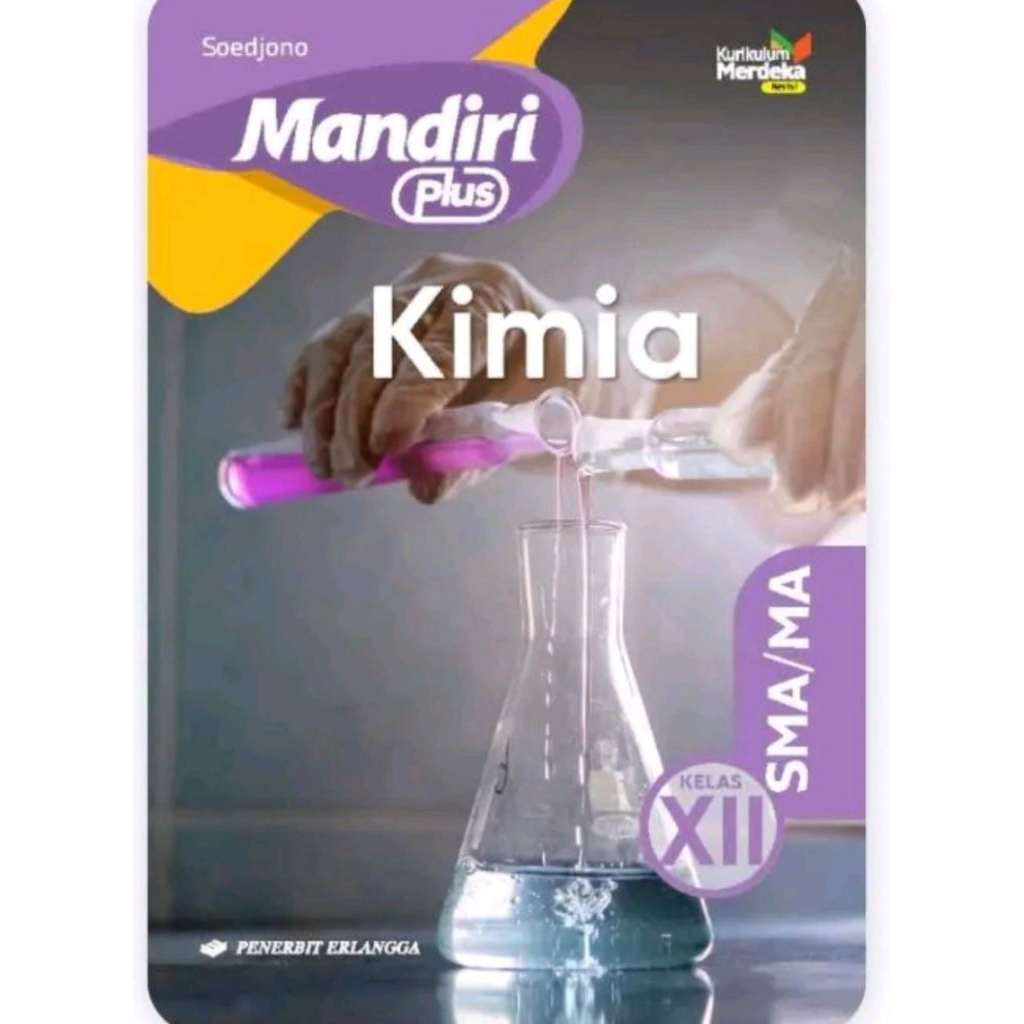 Buku Mandiri Kimia Kelas 12 SMA Kurikulum Merdeka Revisi Erlangga