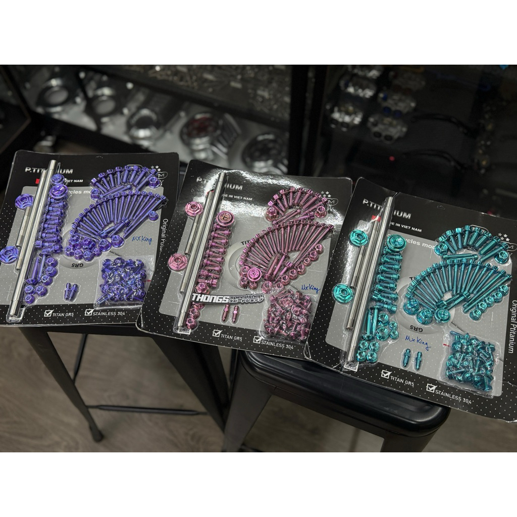 Baut Set Titanium Yamaha MX King Ptaispeed Vietnam
