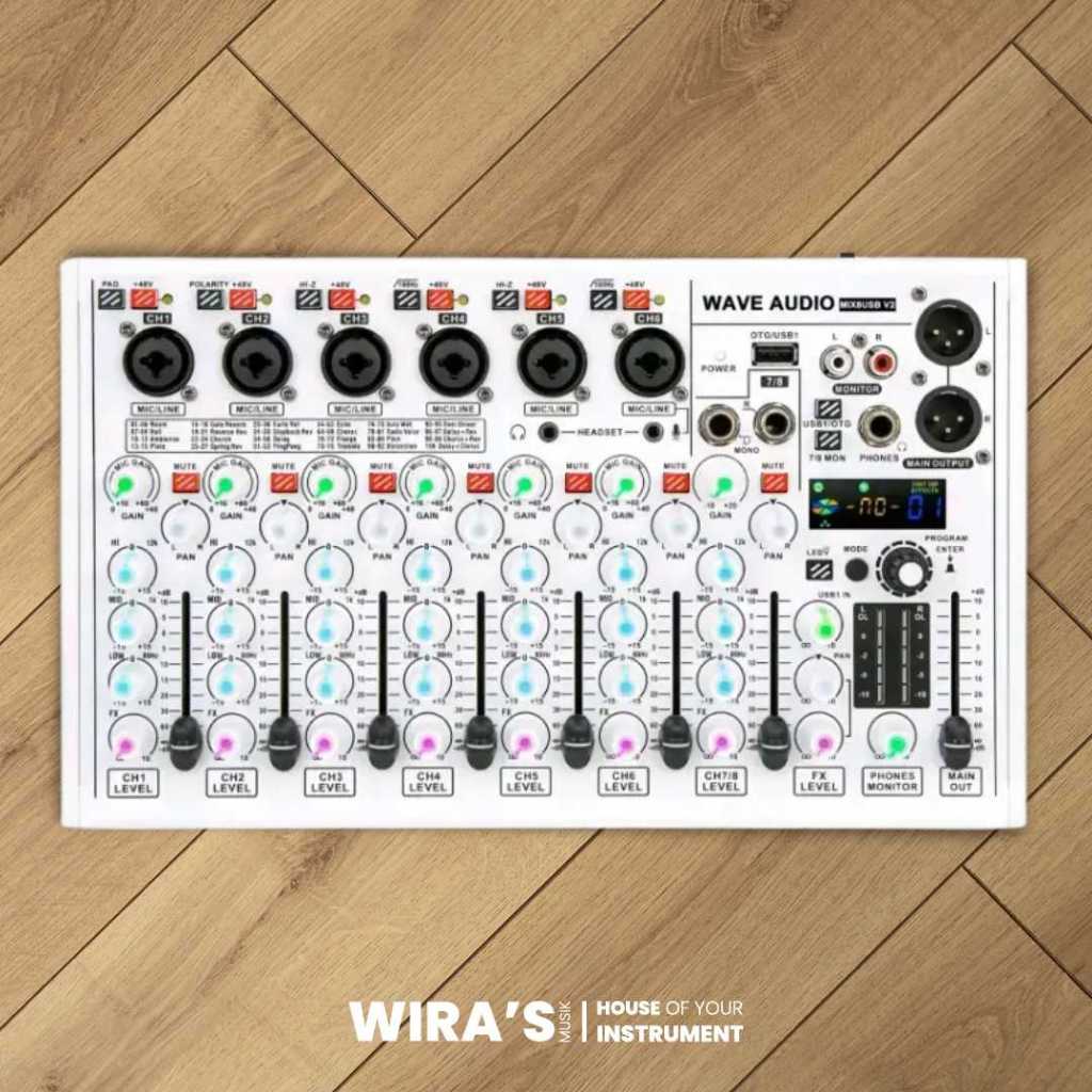 MIXER WAVE AUDIO MIX 8 USB V2