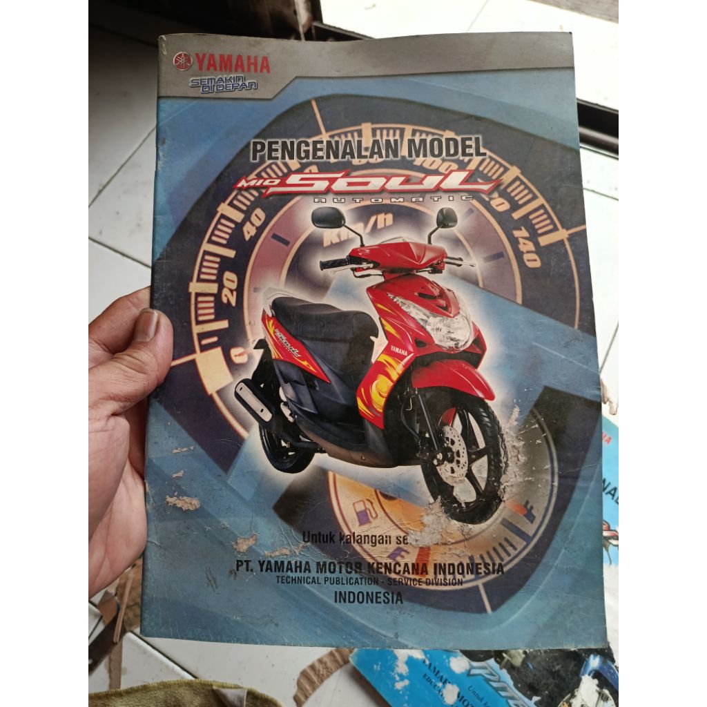 BROSUR PENGENALAN MOTOR MODEL BARU YAMAHA MIO SOUL KARBU