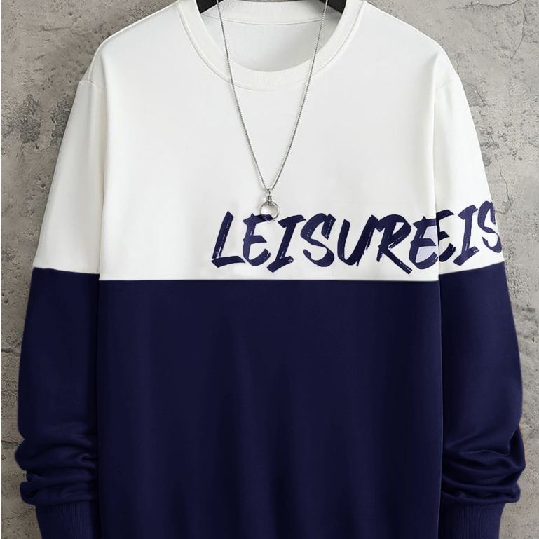 BAJU LEISURE HEN PRIA KAOS DISTRO COWOK KEREN LENGAN PANJANG MASA KINI