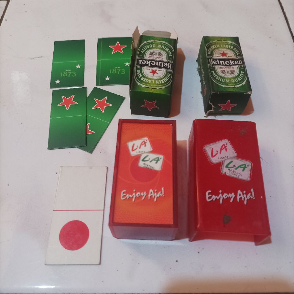 Paket Take All Vintage Original Heineken dan LA Kartu Gaple