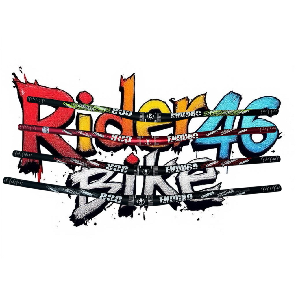 Handlebar handle bar Setir Stir Stang Sepeda MTB Strummer Enduro Diameter 31.8 mm x Panjang 800 mm