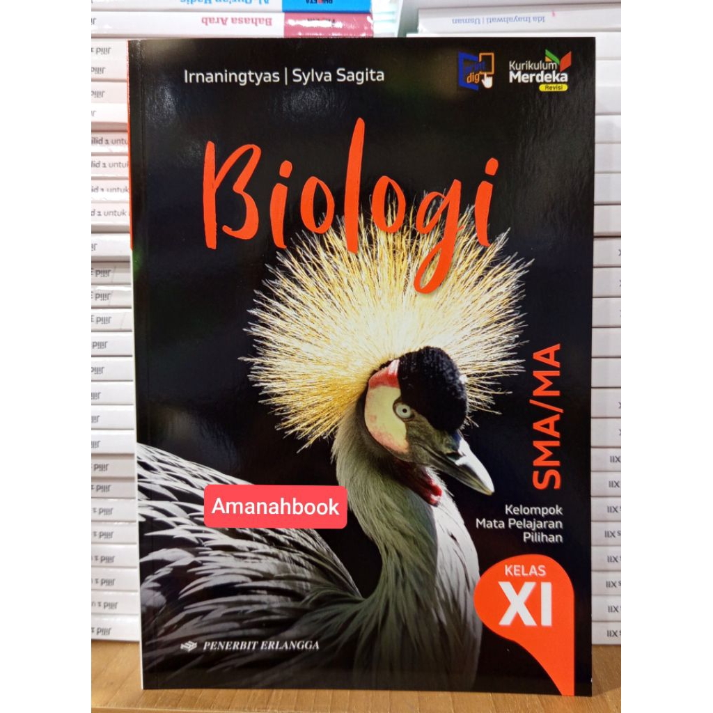 Buku Biologi Irnaningtyas SMA Kelas 11 Kurikulum Merdeka Revisi Erlangga