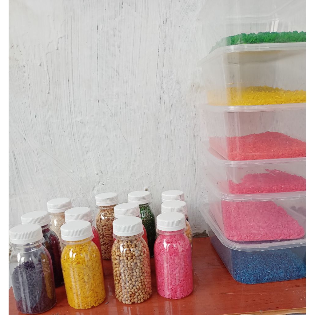 Biji-bijian untuk prakarya dan kerajinan