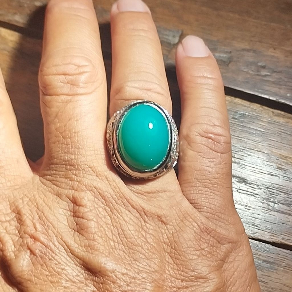 BACAN DOKO KRISTAL JUMBO VISUAL HIJAU