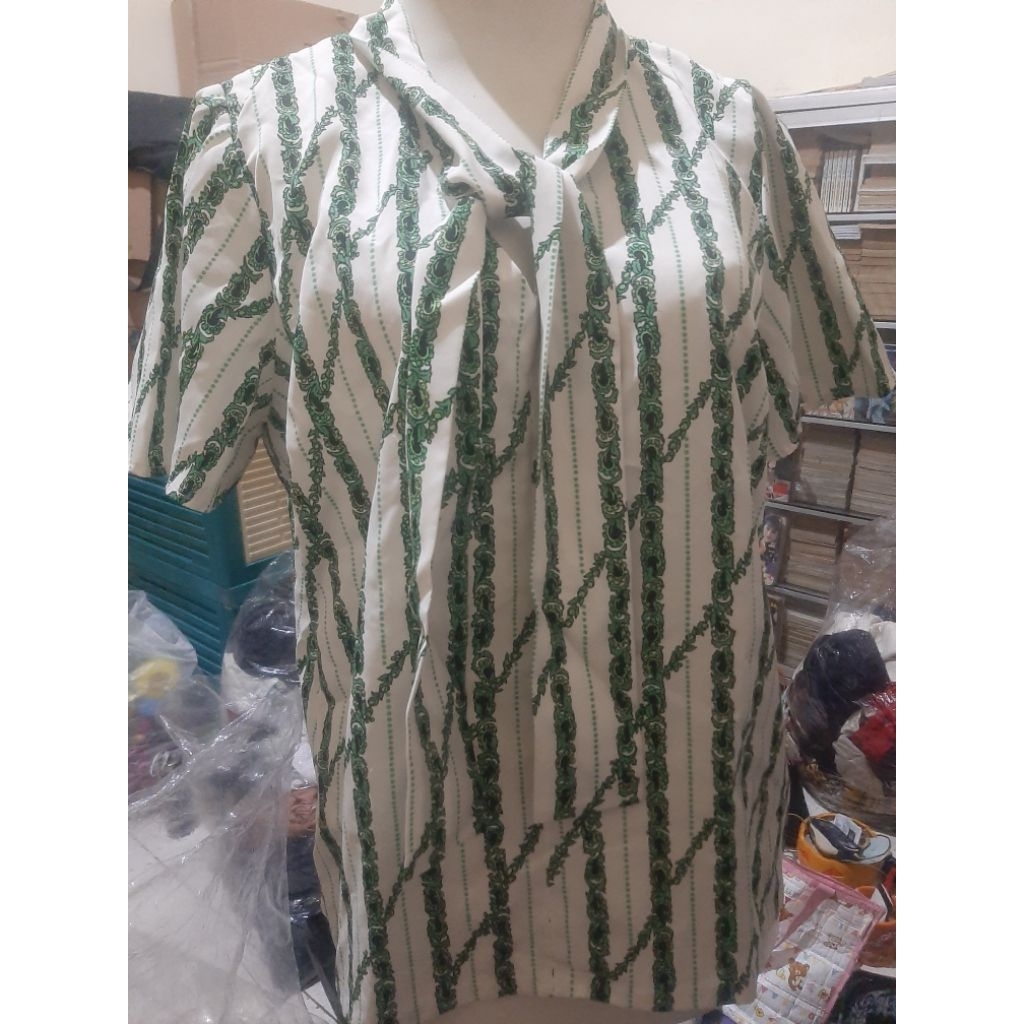 atasan vintage kawai lucu