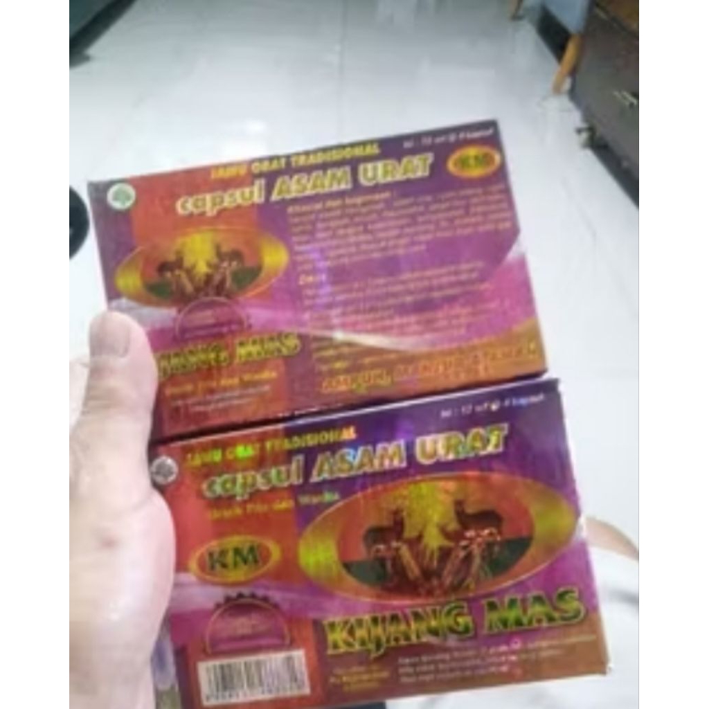 Kijang _ mas kapsul asam urat dan pegal linu