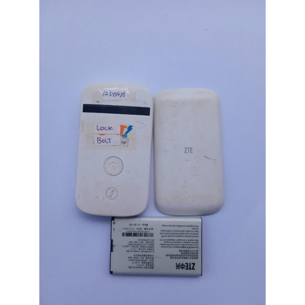 Mifi bolt MF90 dan Baterai Normal Masih lock