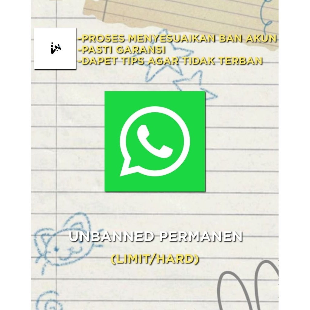 Buka Blokir/Unbanned WhatsApp Permanen Hard/Limit