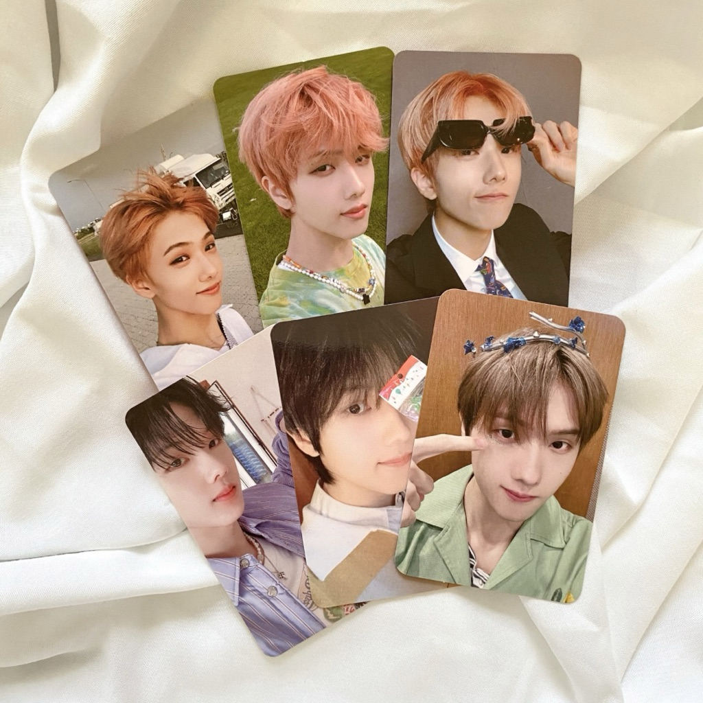 Photocard PC Official Jisung We Go Up, Hello Future, Agent, Candy Special, Pink Christmas, Moonlight