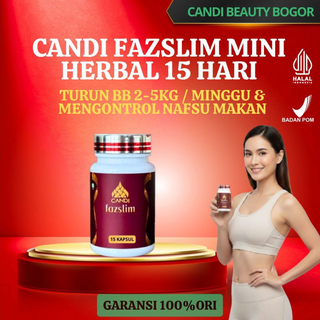 Candi beauty fazslim new Obat Diet Pelangsing Badan Penurun Berat Badan alat pelangsing badan