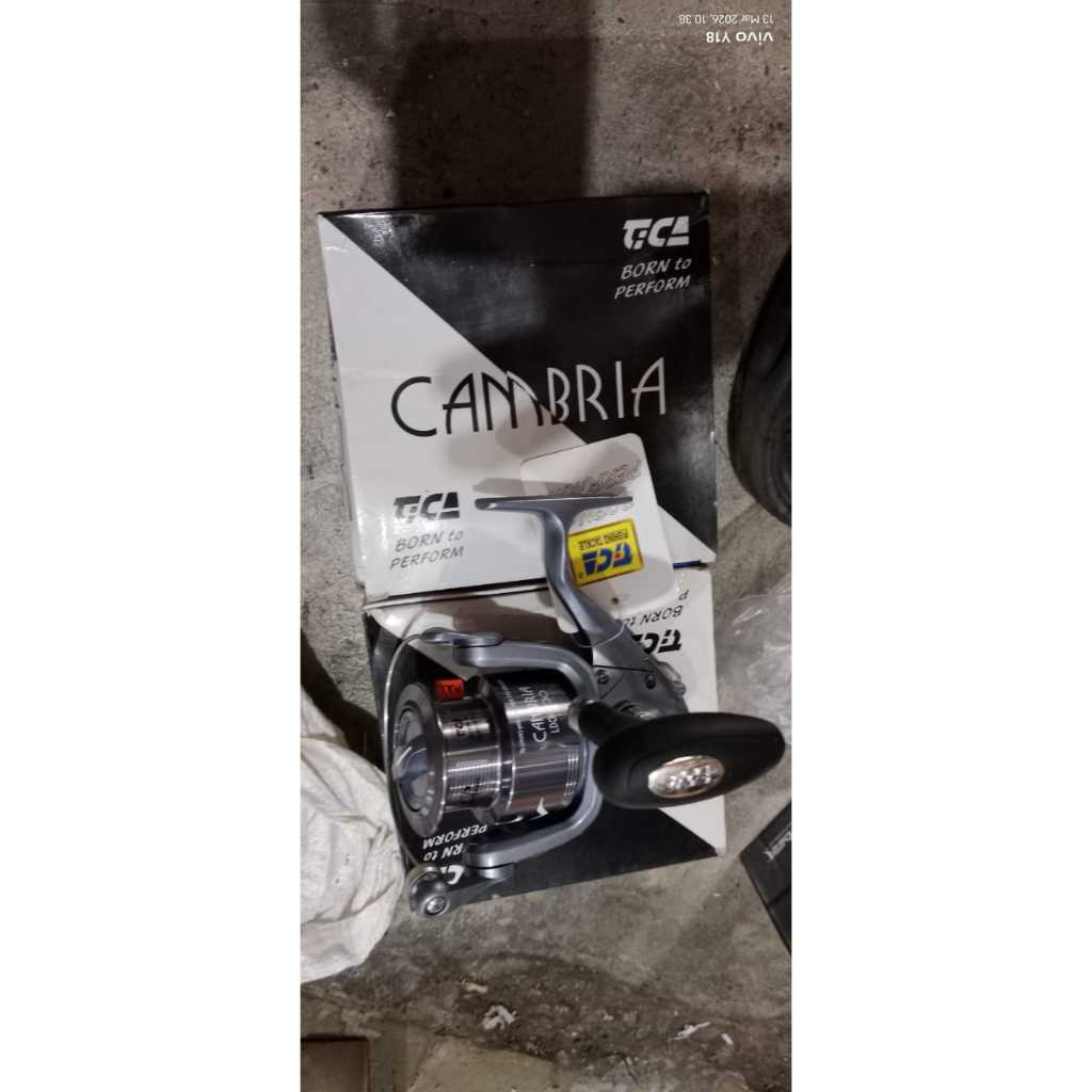 Reel Pancing Spinning Tica CAMBRIA LD / SPIN FOCUS GSH
