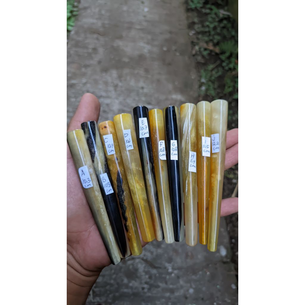 koleski pipa dari tanduk domba grut