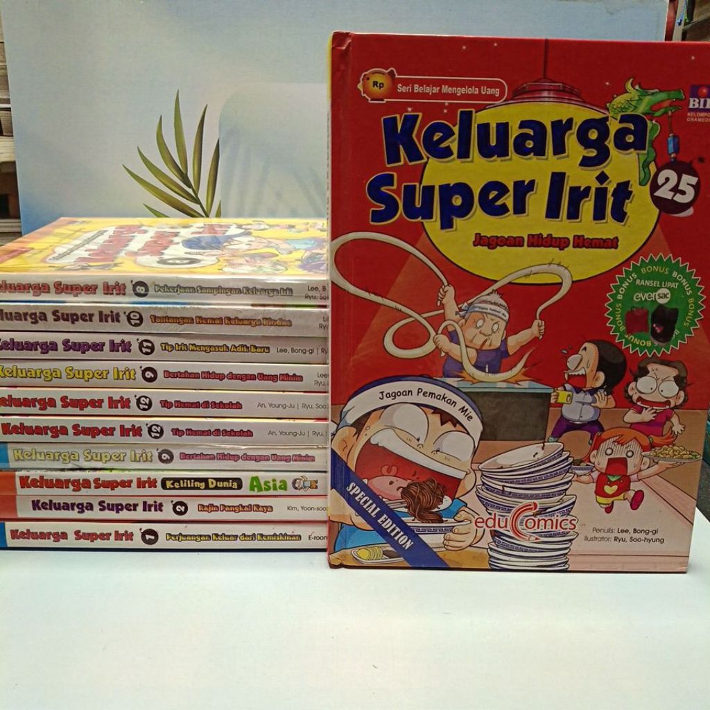 Buku Bacaan Anak Keluarga Super Irit Original Preloved Bisa Pilih Nomor