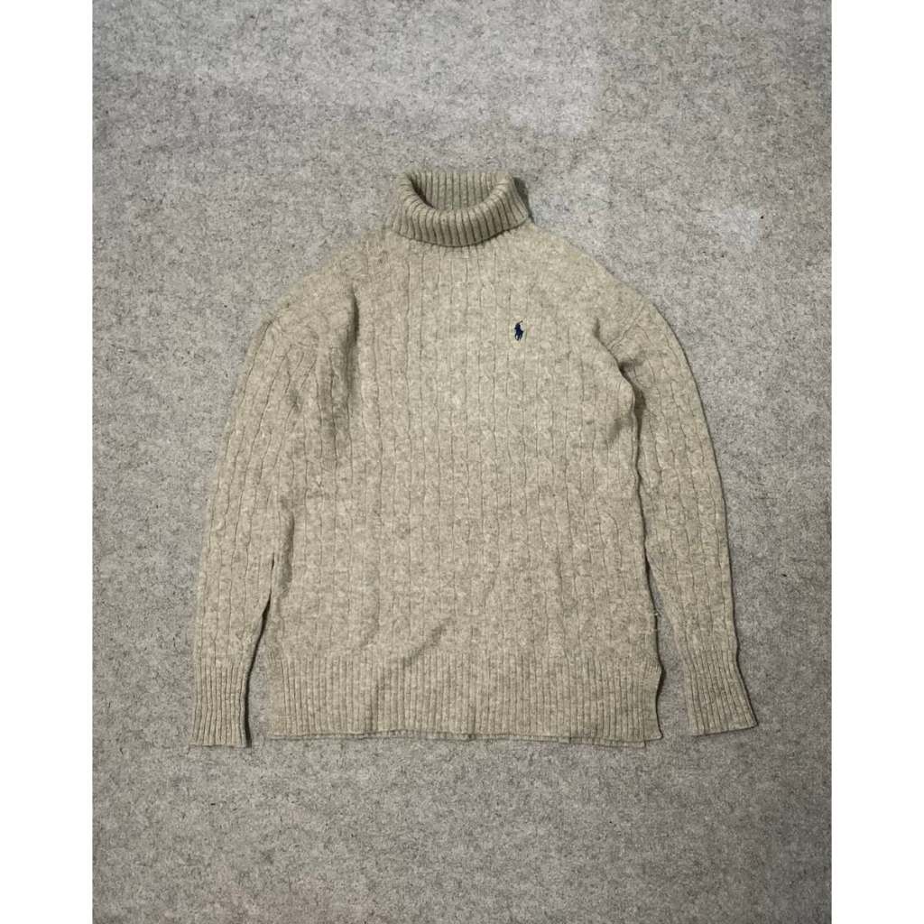 Cable Knit Turtleneck Ralph Lauren