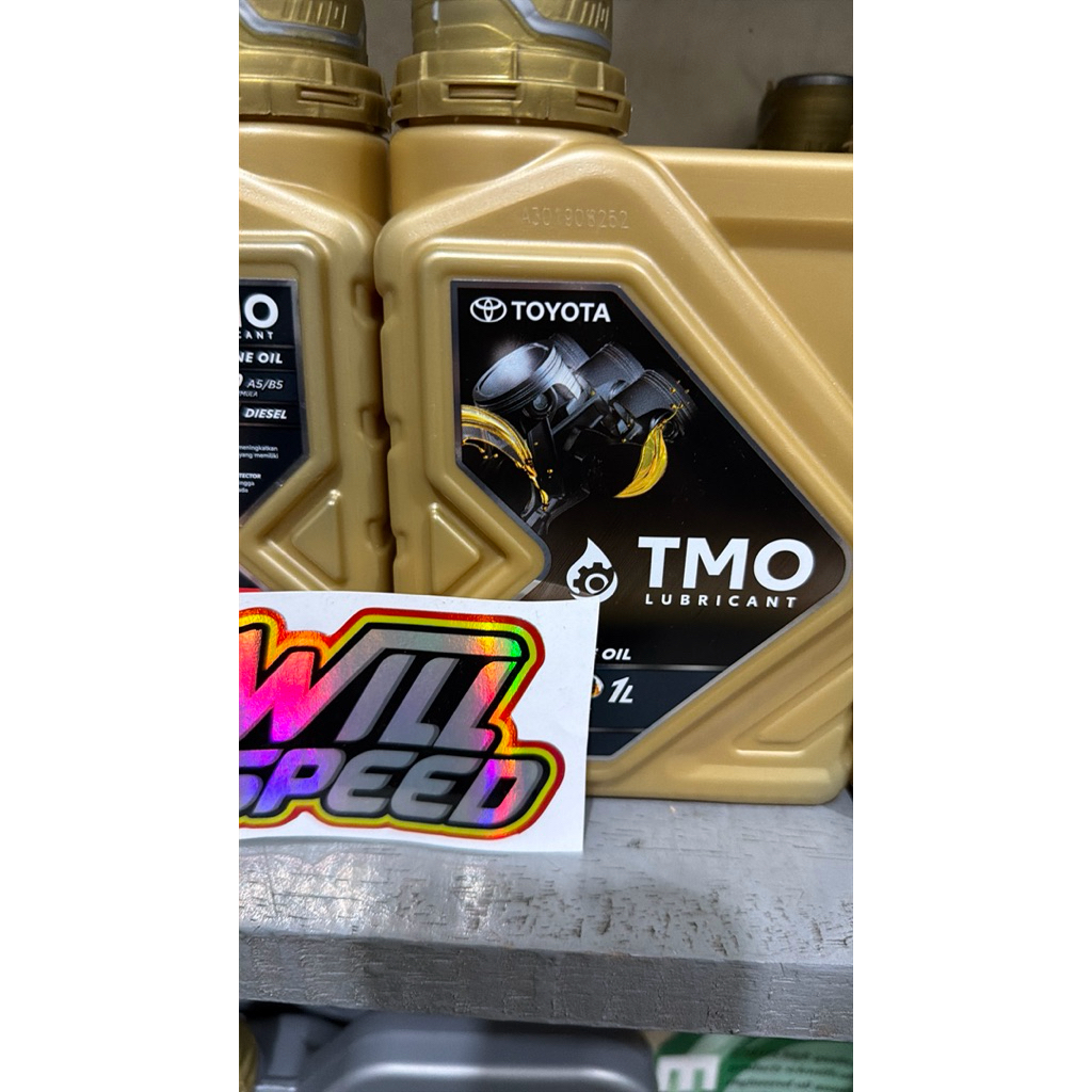 OLI MESIN TOYOTA ENGINE OIL TMO ORIGINAL DIESEL 5W-30 A5/B5 ORIGINAL 1L