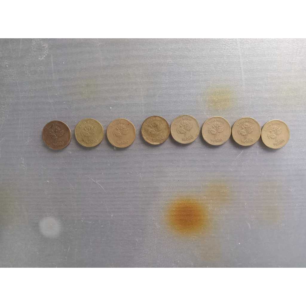 Koin 500 Rupiah Melati Tahun 1991-1992
