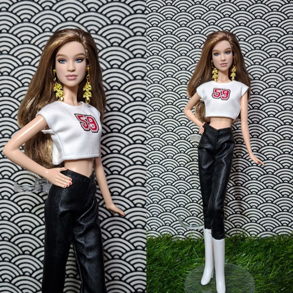 Baju Barbie Cheerleader (Tidak termasuk boneka dan sepatu) (T)