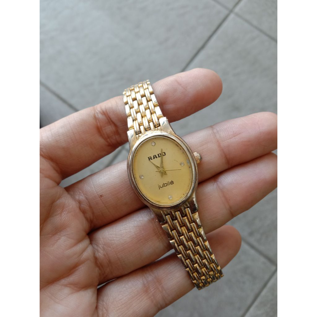 jam tangan vintage preloved rado jubile