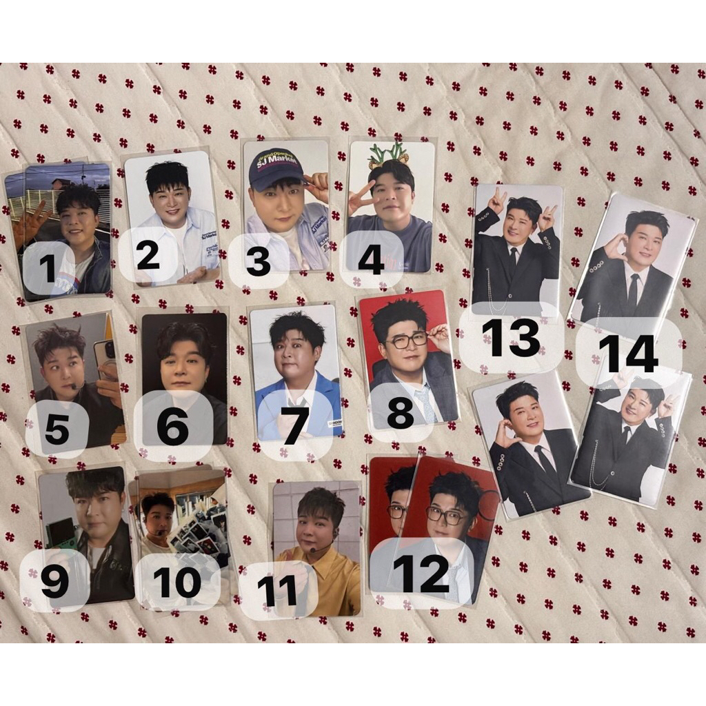 PHOTOCARD SHINDONG SUPER JUNIOR