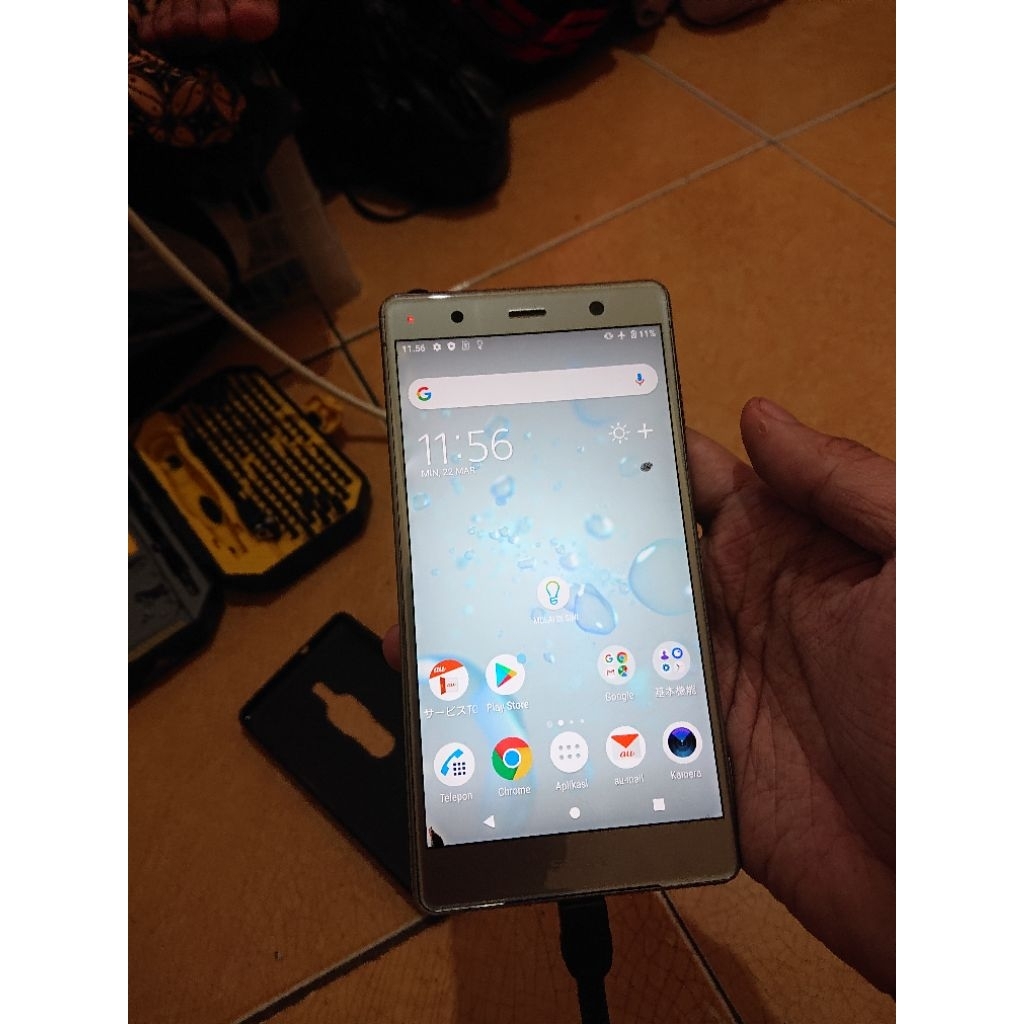 Lcd Sony Xperia XZ2 premium original copotan
