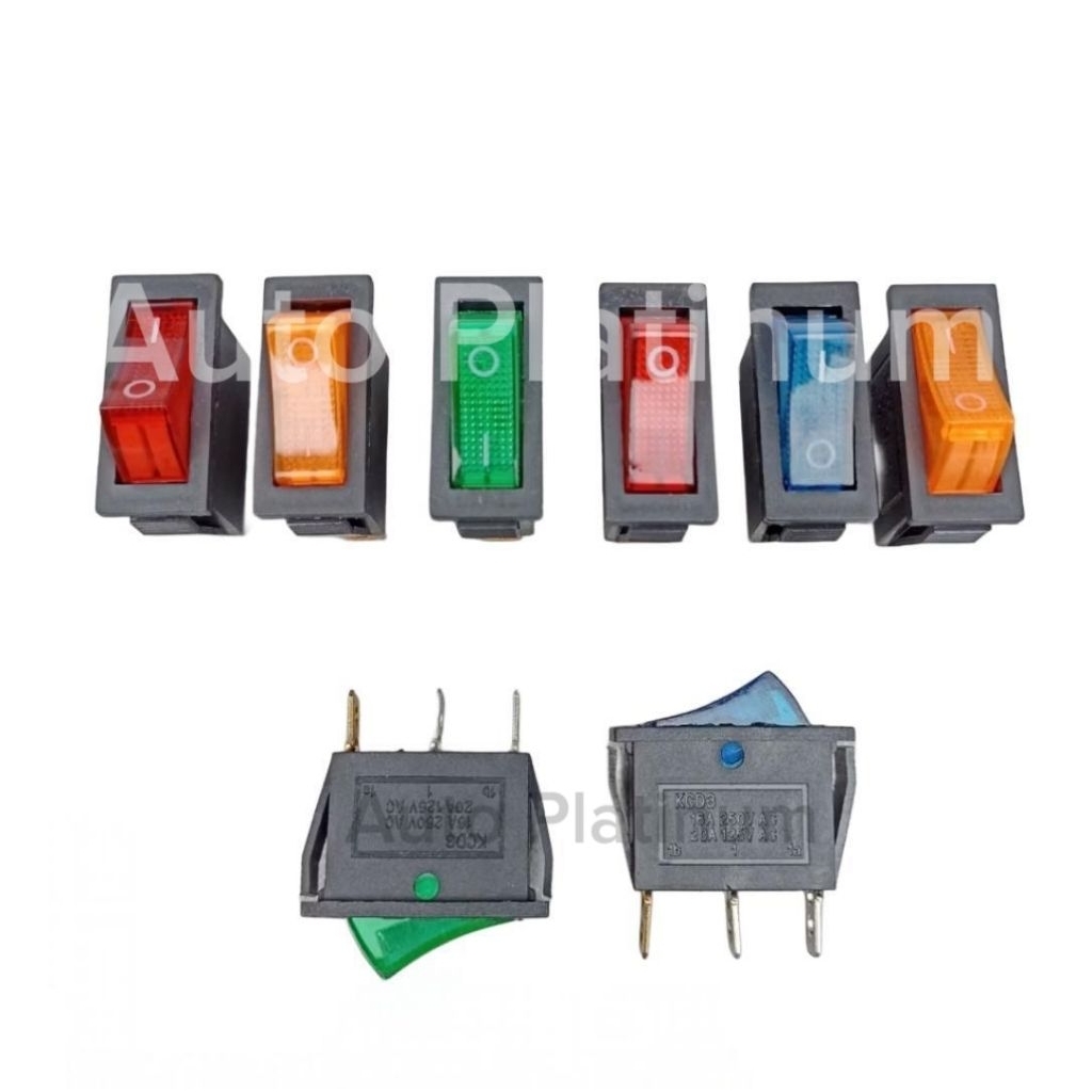 Switch Saklar Piano On Off Power Lampu Mobil Motor 12v