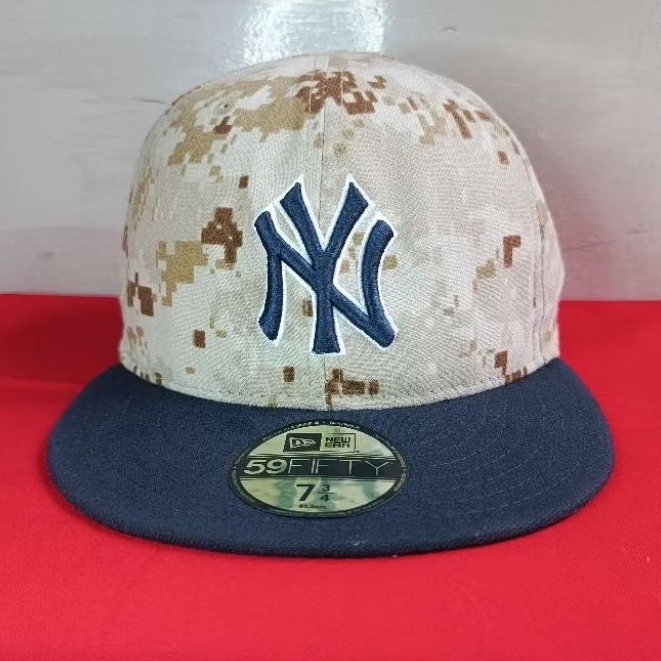 Topi Baseball NY New York Yankees NewEra Camo Original