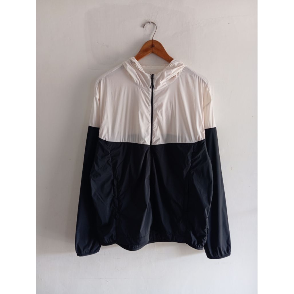 jaket olahraga running dua warna Polham