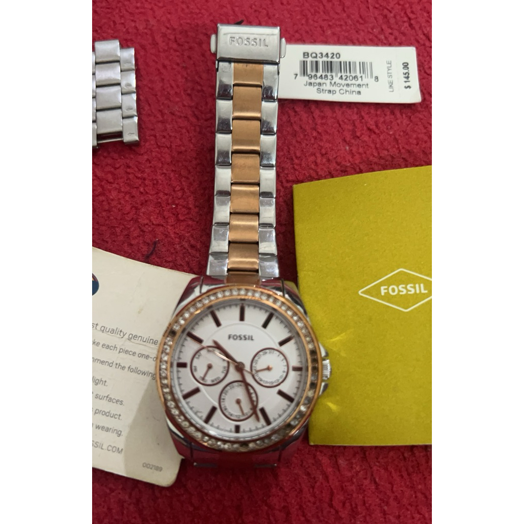 Jam Tangan Fossil BQ 3420
