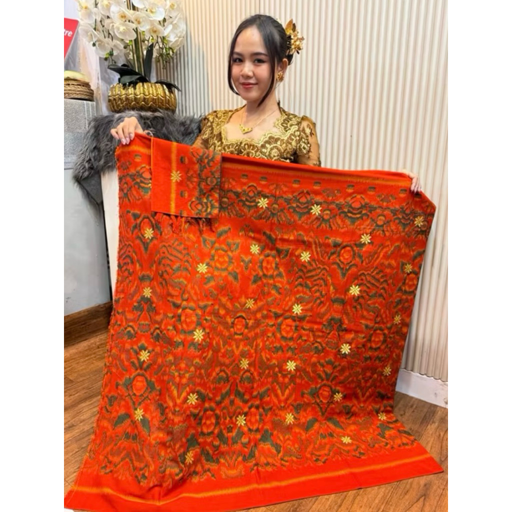 Kamen endek lembaran tretes