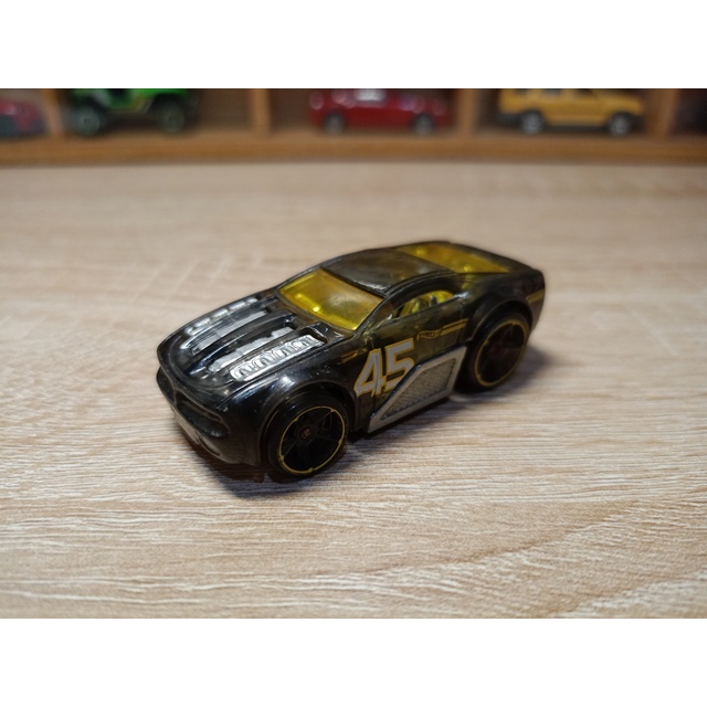 Hot Wheels Hotwheels Diecast Loose - 2016 Exclusive From Race Aces 5 Pack Horseplay Gray Yellow #45