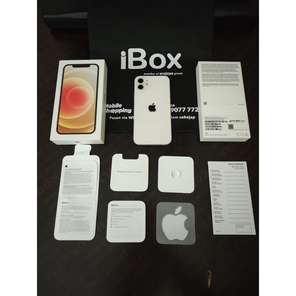 Iphone 12 64gb IBOX Resmi Normal original