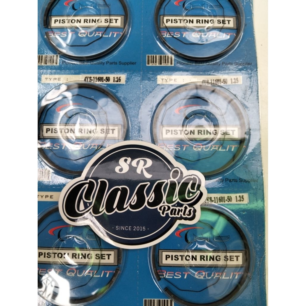 Ring piston seher Yamaha RX king RXK OS 125 imfort good quality