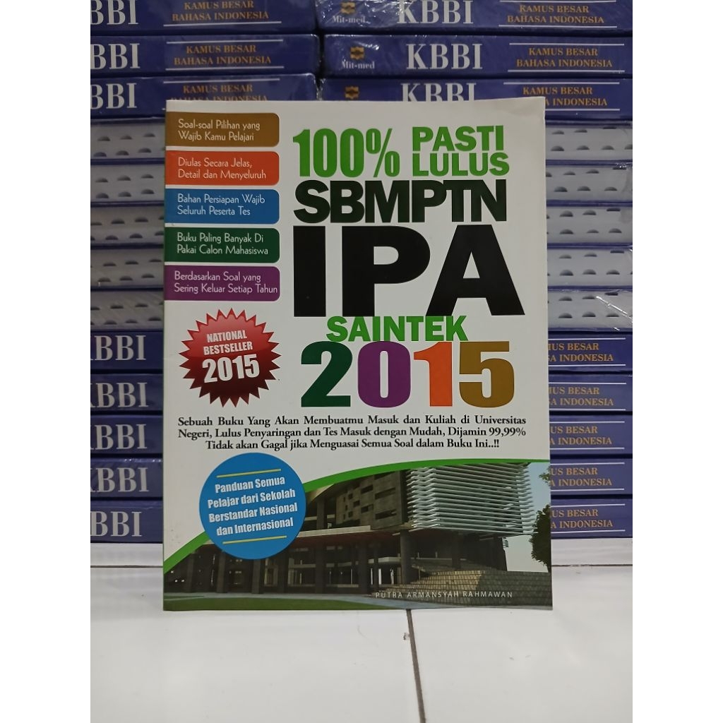 BUKU 100% PASTI LULUS SBMPTN IPA SAINTEK 2015