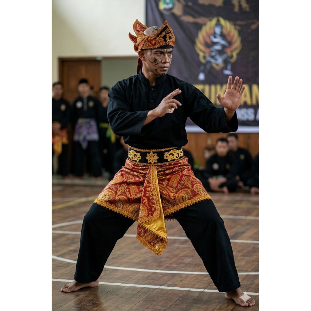 dodot sembong silat pulblok prada glitter 3 layer