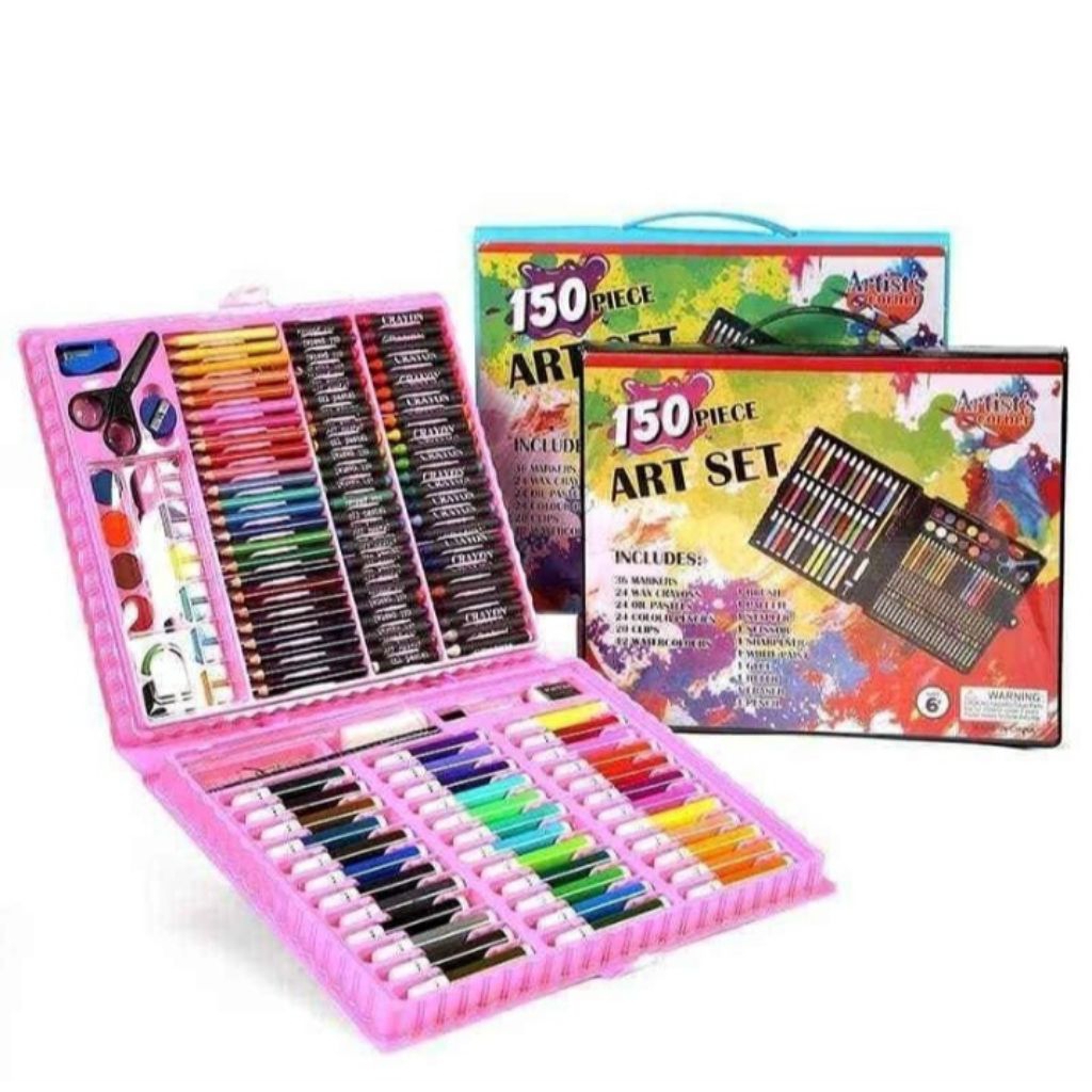 Crayon set mix 150 / Crayon set mix 150 Crayon mewarnai anak