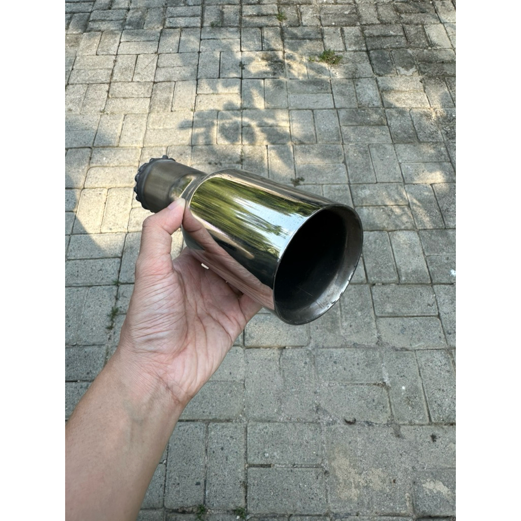 Exhaust Tip Ujung Knalpot Muffler 3 inch